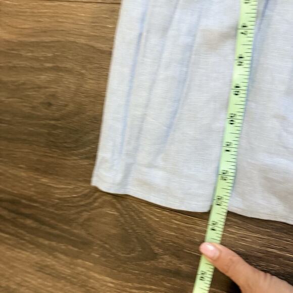 Maxi Dress By Paula Cahen D’anvers Linen Light Blue Summer Chic Size L/3 1866 - Picture 9 of 9